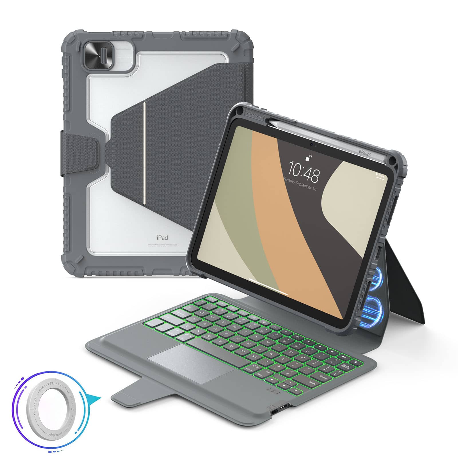 Magnetic Keyboard Case, iPad 10 newest