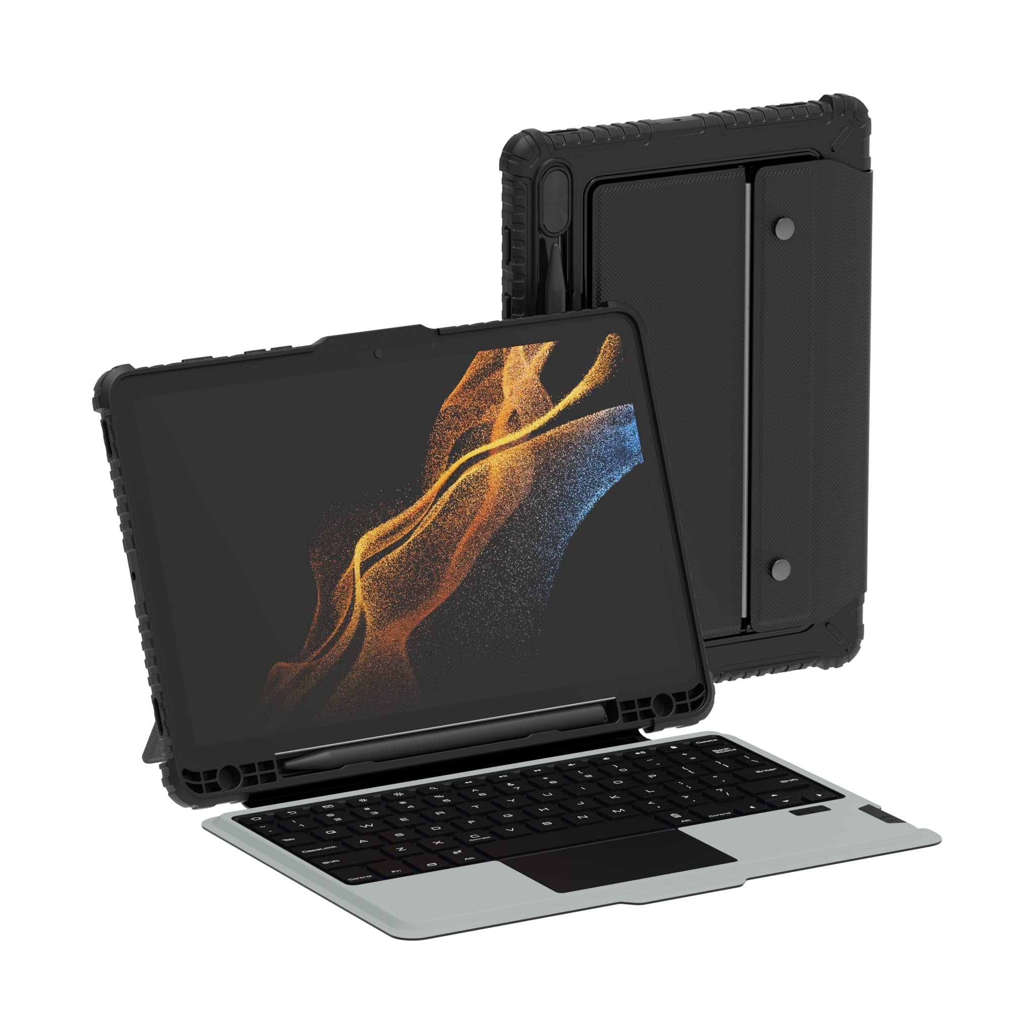 Non-Backlit Bumper Combo Keyboard Case for Galaxy Tablet Series