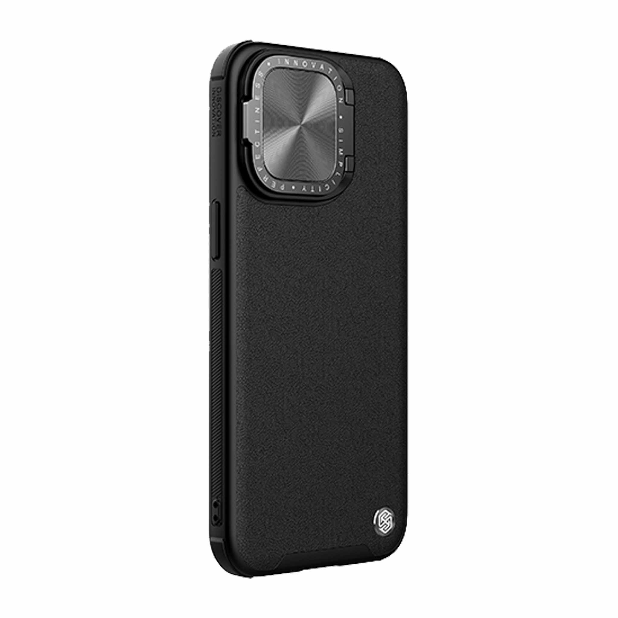 iPhone 15 Pro Max (6.7) / Leather Black