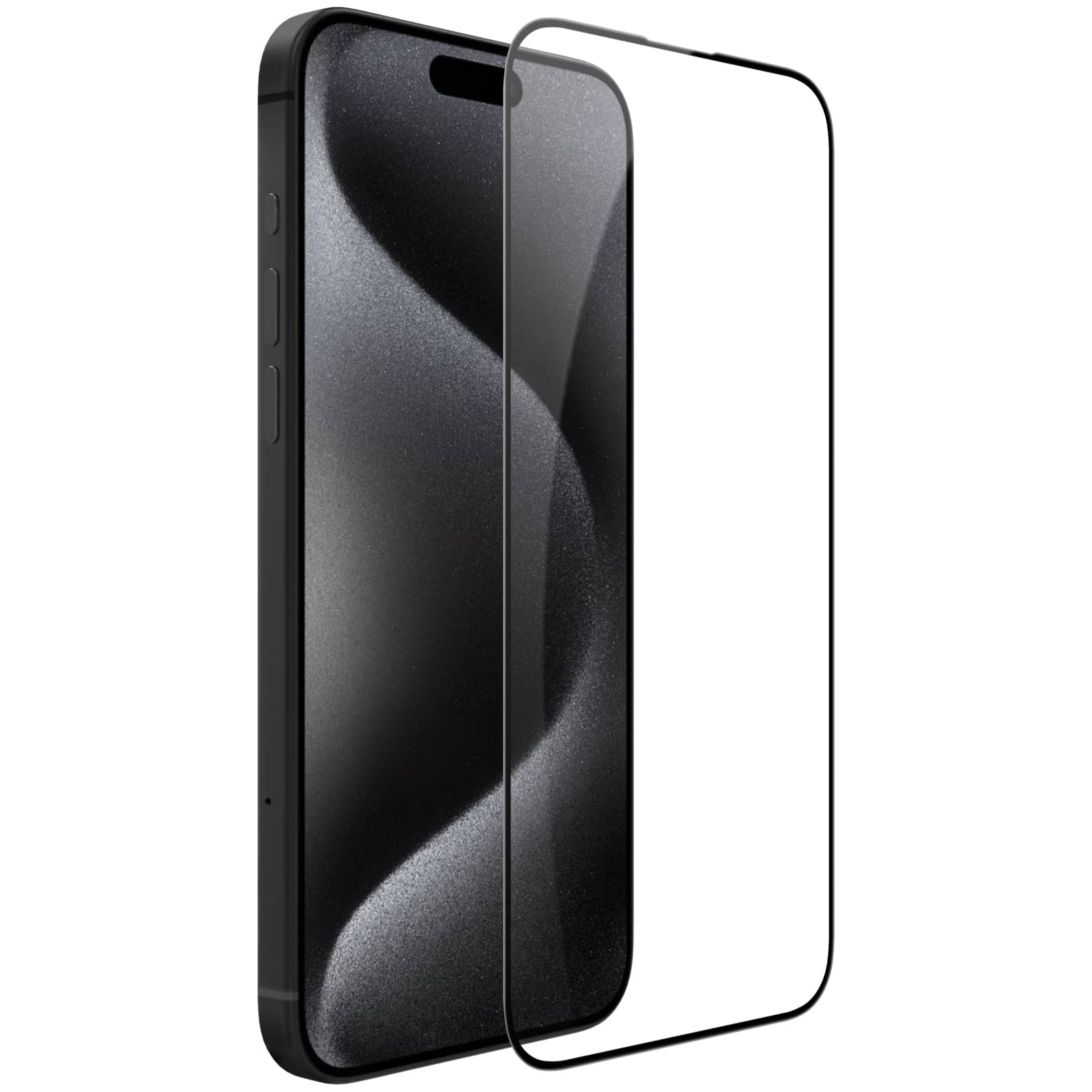 Vollständiger Schutz Glas Displayschutzfolie für iPhone 15 Serie