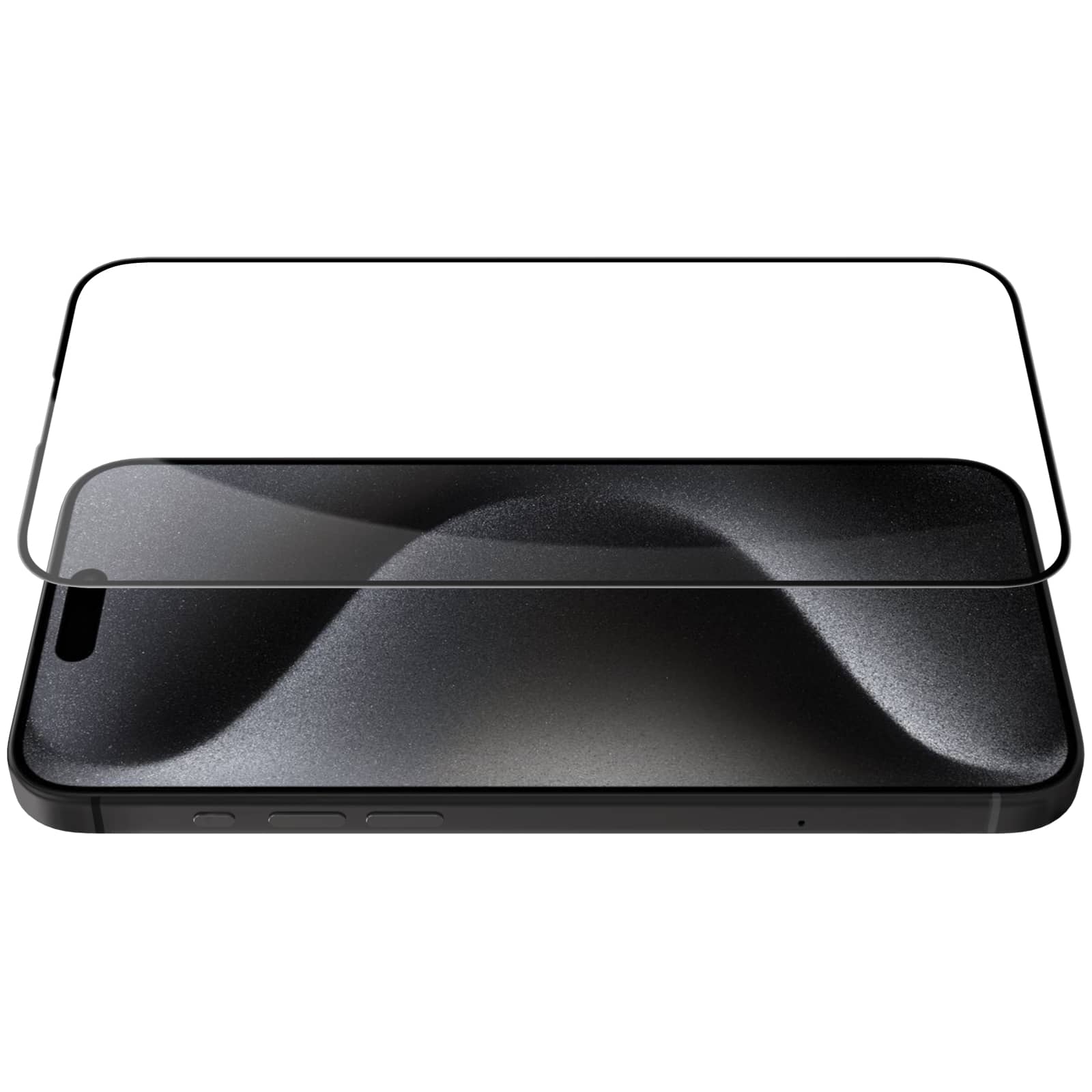 Vollständiger Schutz Glas Displayschutzfolie für iPhone 15 Serie