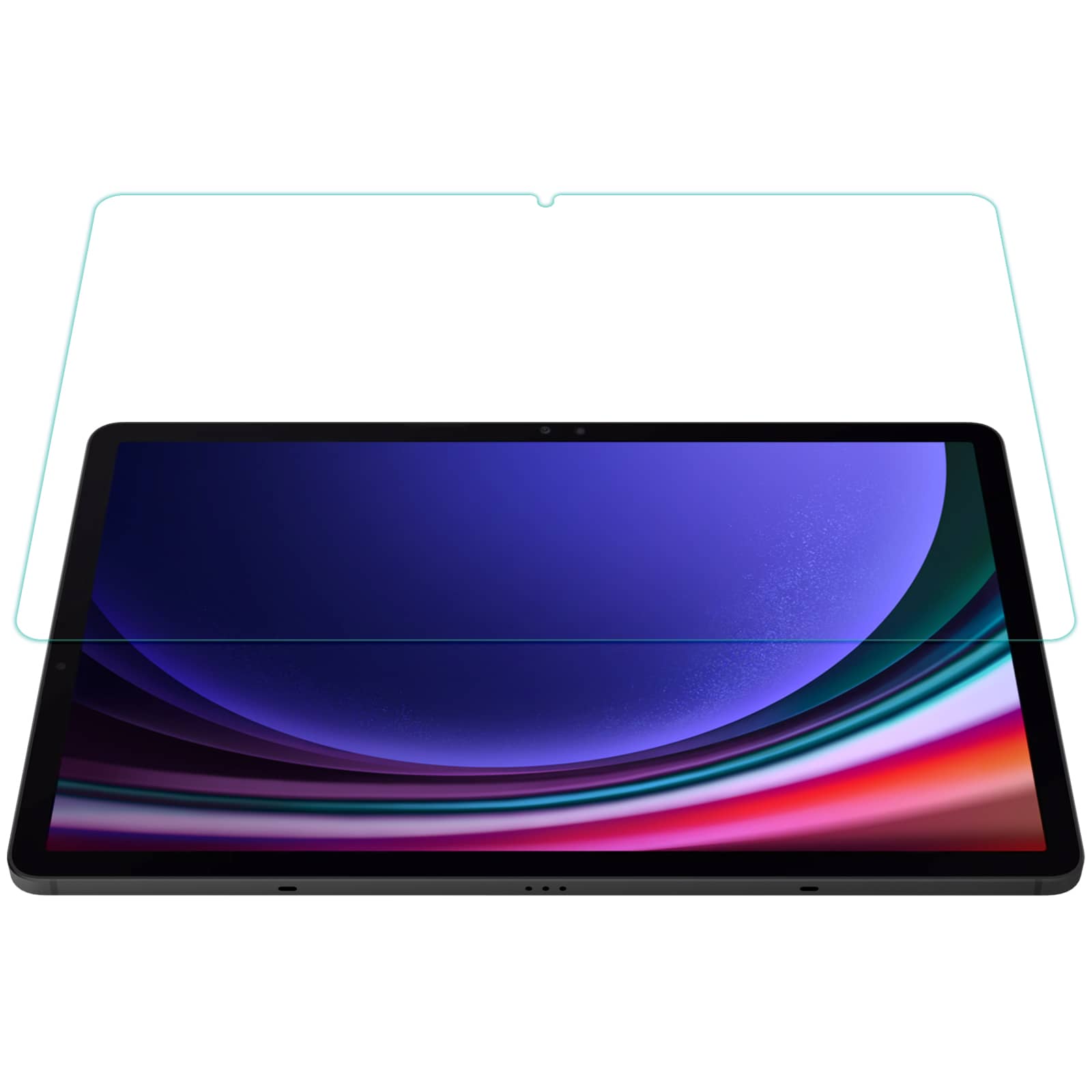 Protecteur d'écran en verre transparent 2.5D pour la série de tablettes