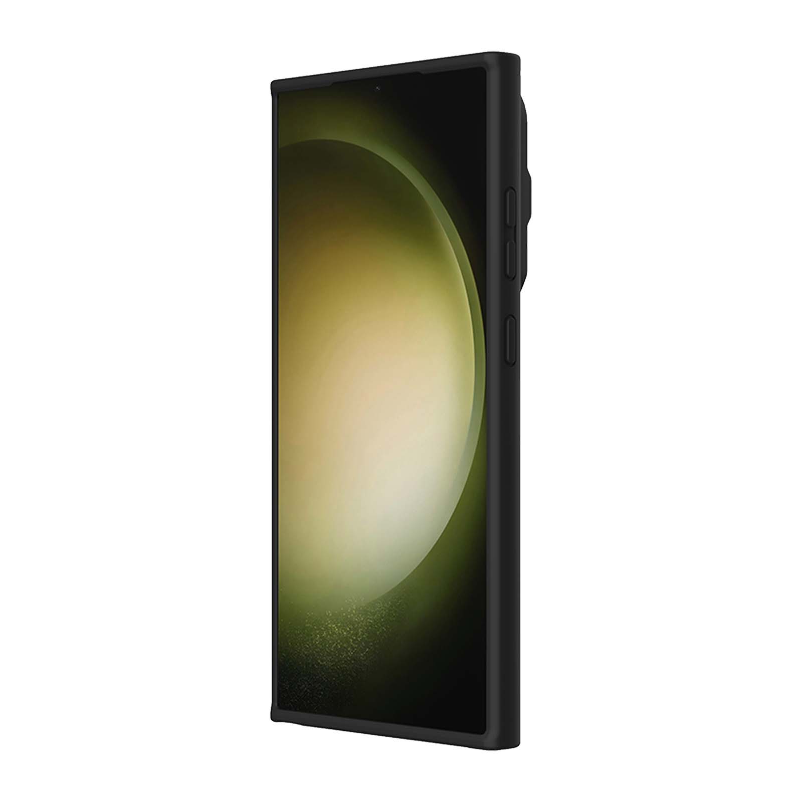 Étui CamShield en silicone soyeux compatible MagSafe® pour la série Galaxy S24