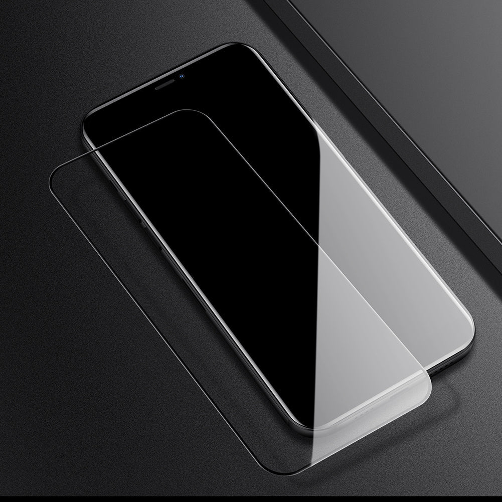 iPhone 12シリーズ用の完全保護ガラススクリーンプロテクター