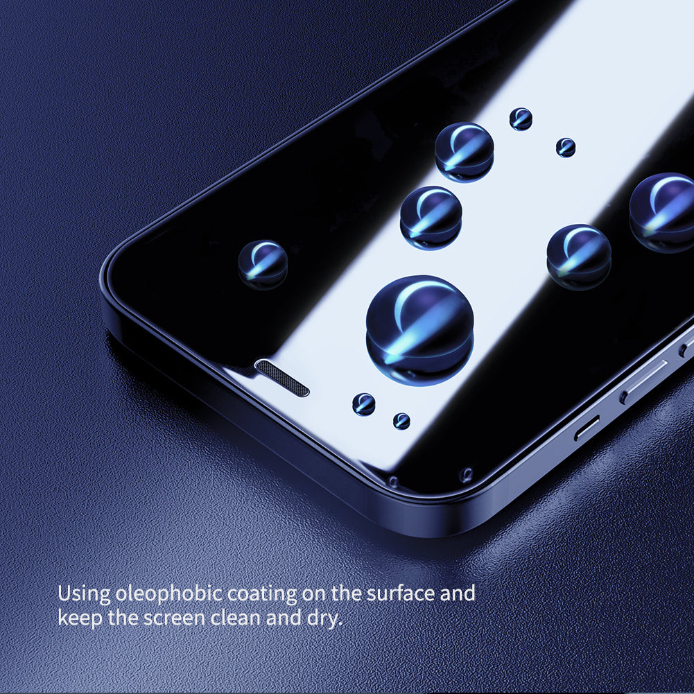 iPhone 12シリーズ用のプライバシーガードガラススクリーンプロテクター