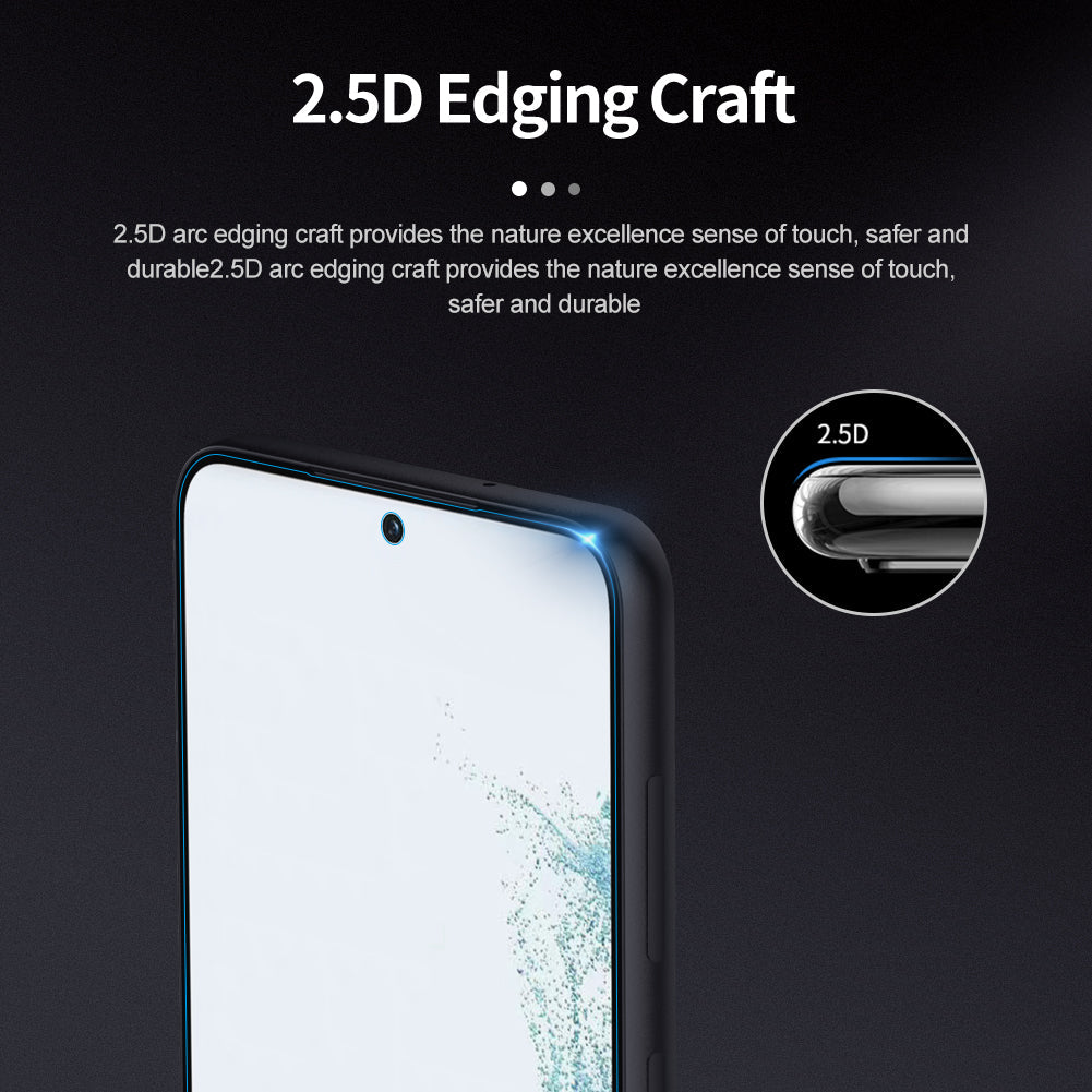 2.5D Klarglas Displayschutzfolie für Galaxy S23 Serie