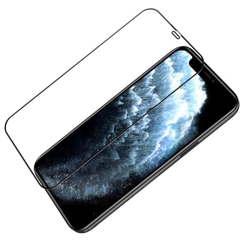 Proteggi schermo in vetro completamente coprente per la serie iPhone 12