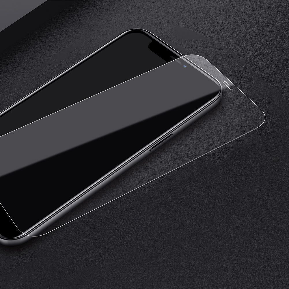 Protecteur d'écran en verre transparent 2.5D pour la série iPhone 12