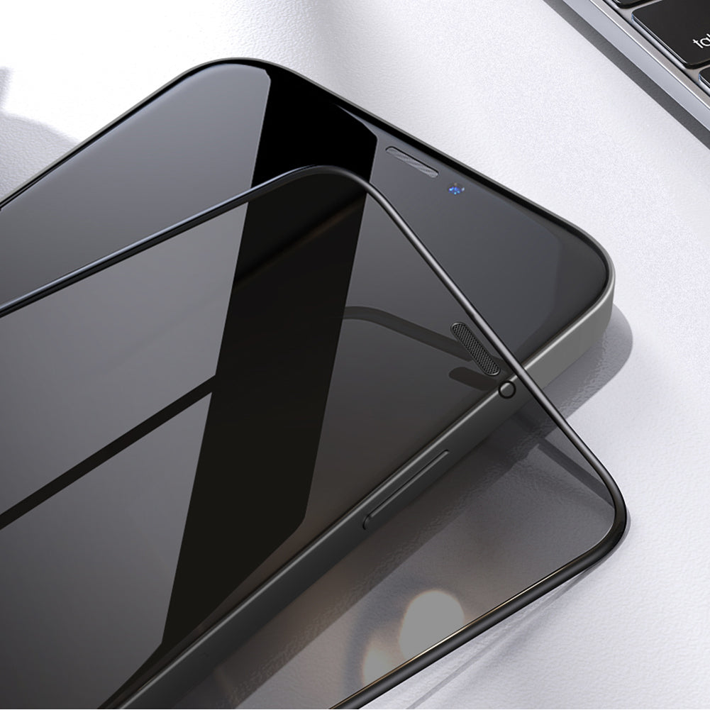 Protecteur d'écran en verre Privacy Guard pour la série iPhone 12