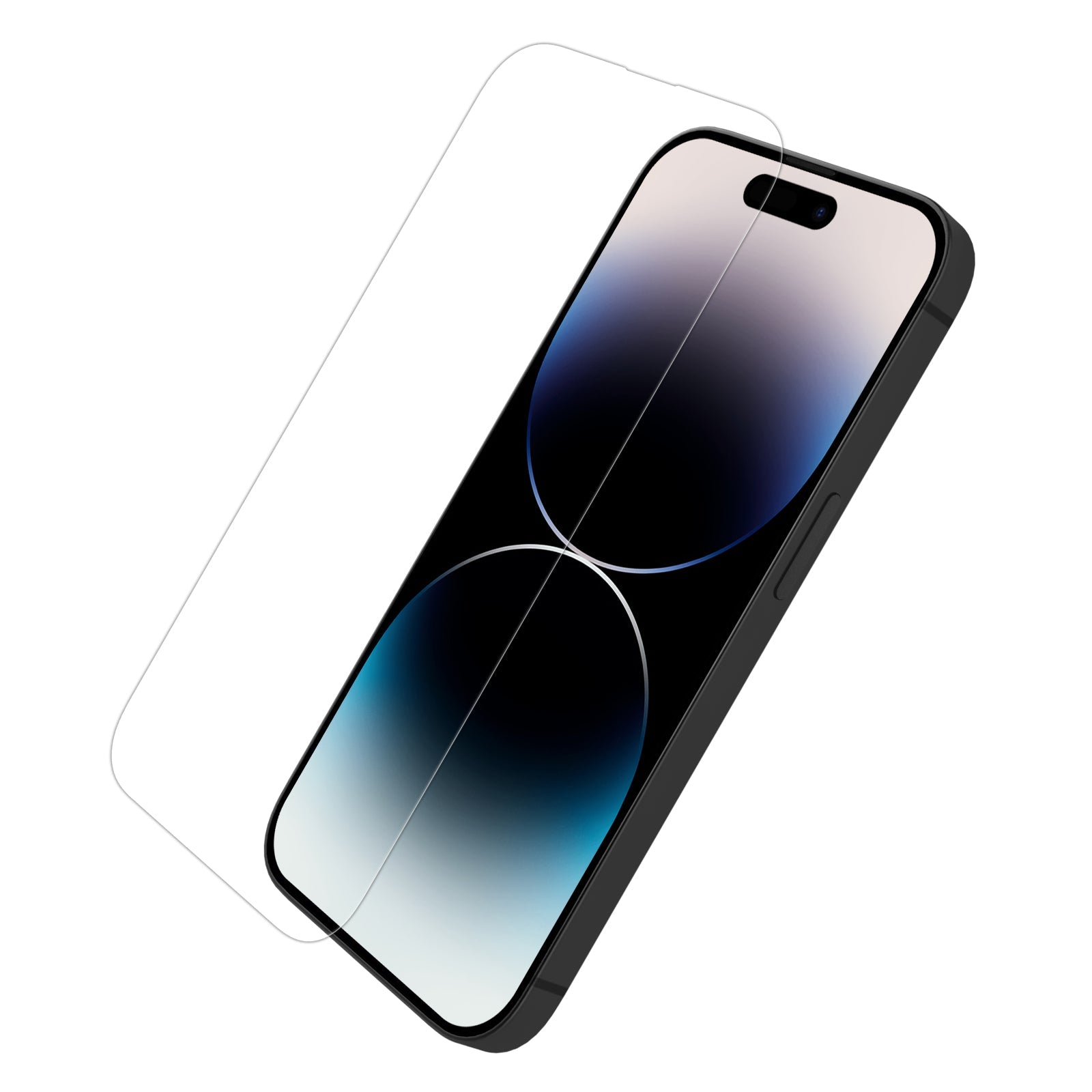 Pellicola protettiva in vetro trasparente 2.5D per la serie iPhone 14