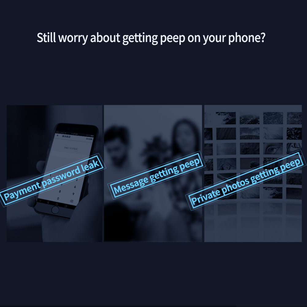 Proteggi schermo in vetro Privacy Guard per la serie iPhone 13