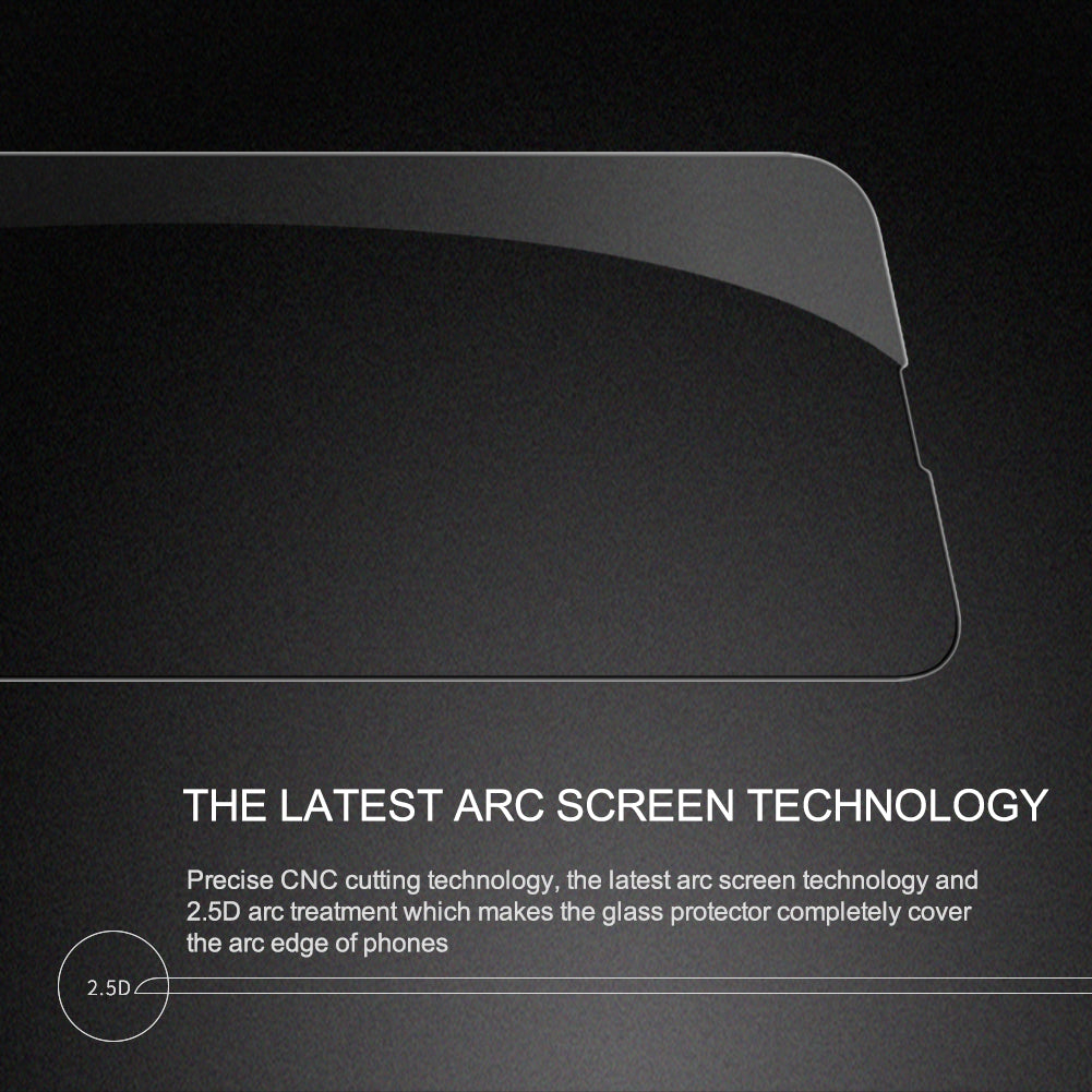 Proteggi schermo in vetro completamente coprente per la serie iPhone 13