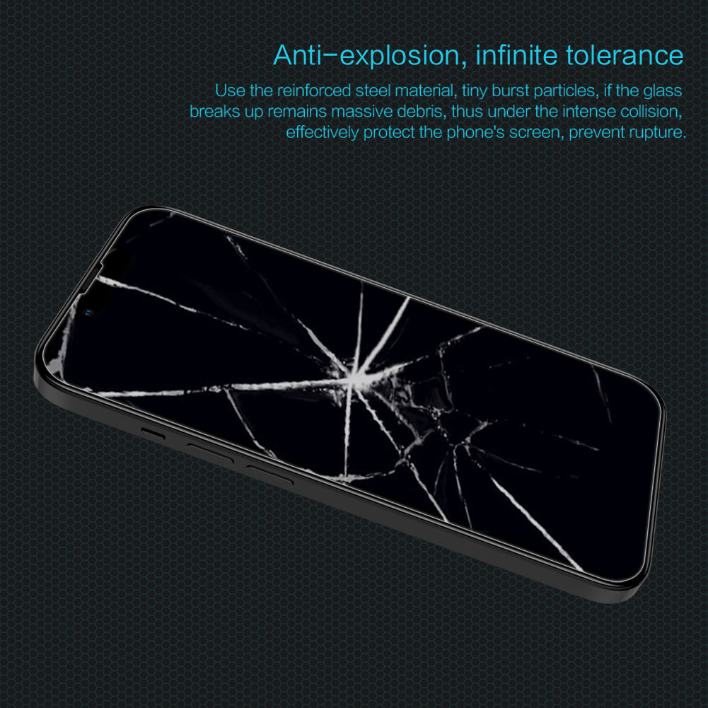 Pellicola protettiva in vetro trasparente 2.5D per la serie iPhone 13