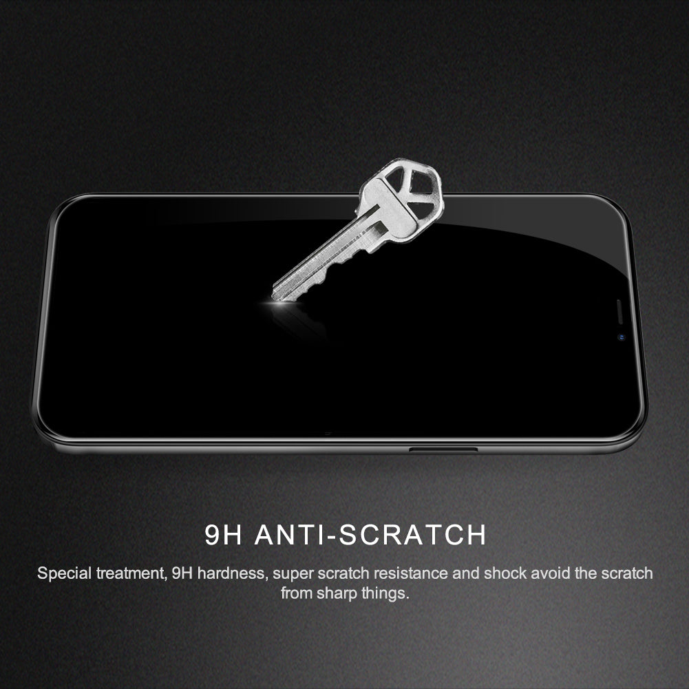 Proteggi schermo in vetro completamente coprente per la serie iPhone 12