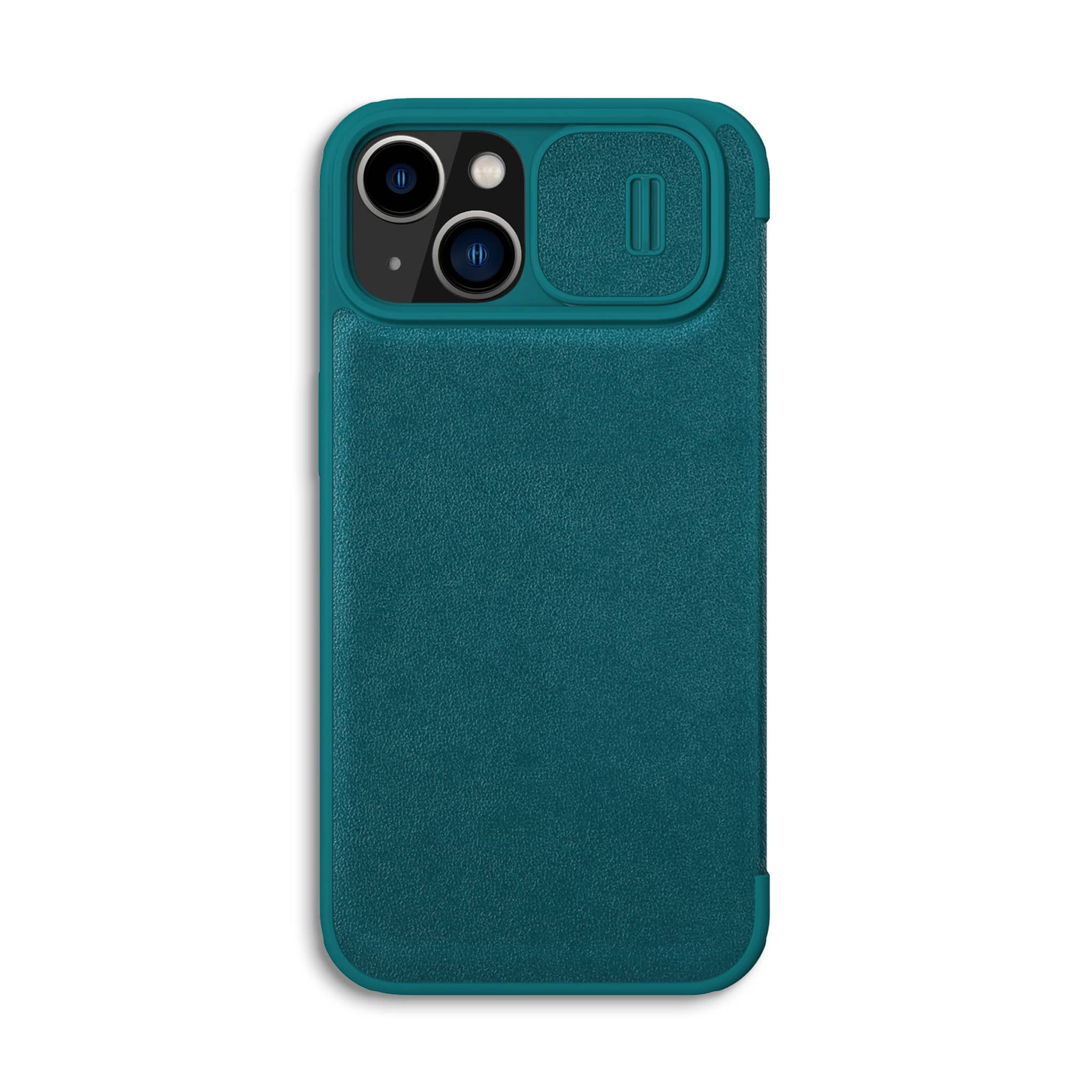 Qin Pro Plain Leather Case for iPhone 14 Series