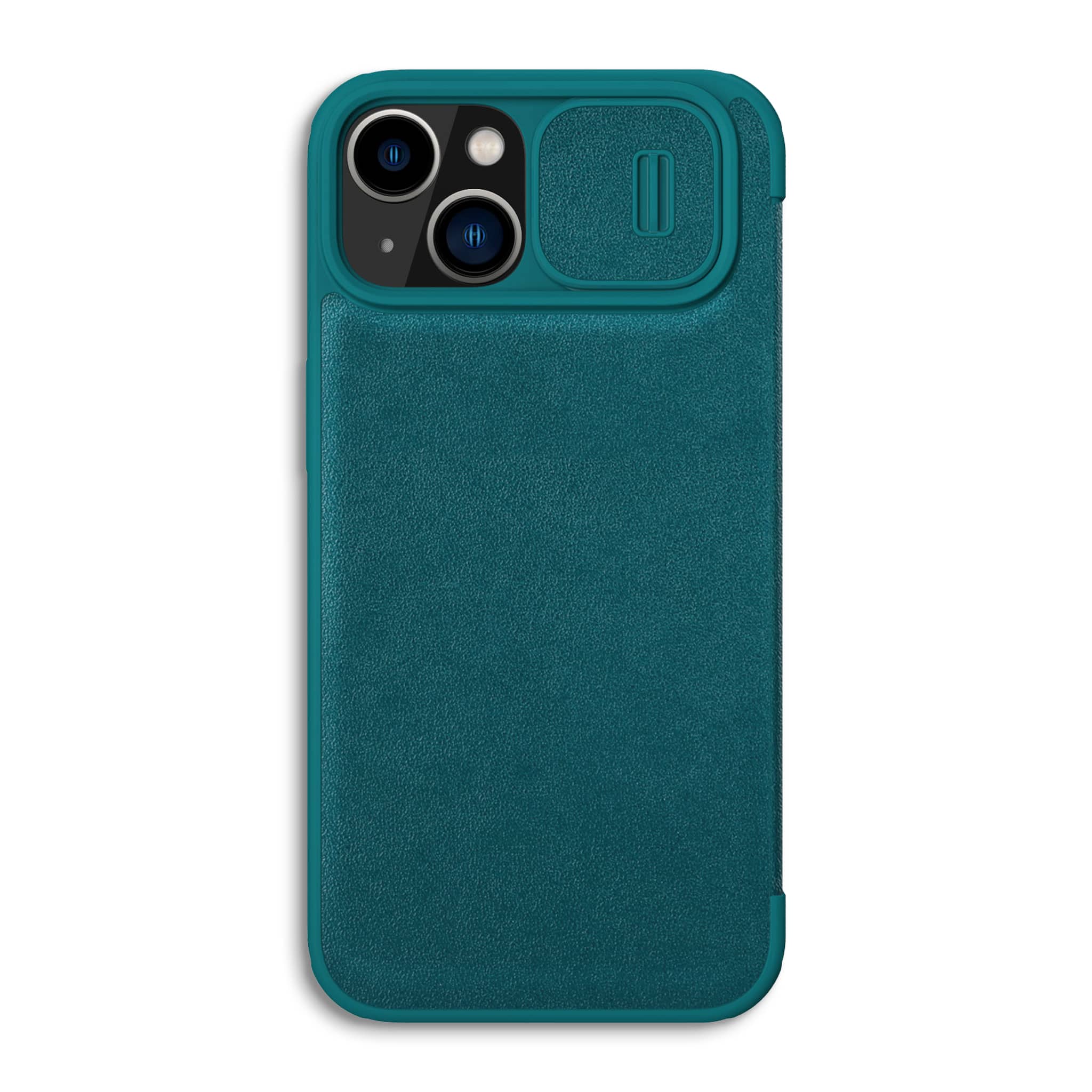 Qin Pro Plain Leather Case for iPhone 14 Series